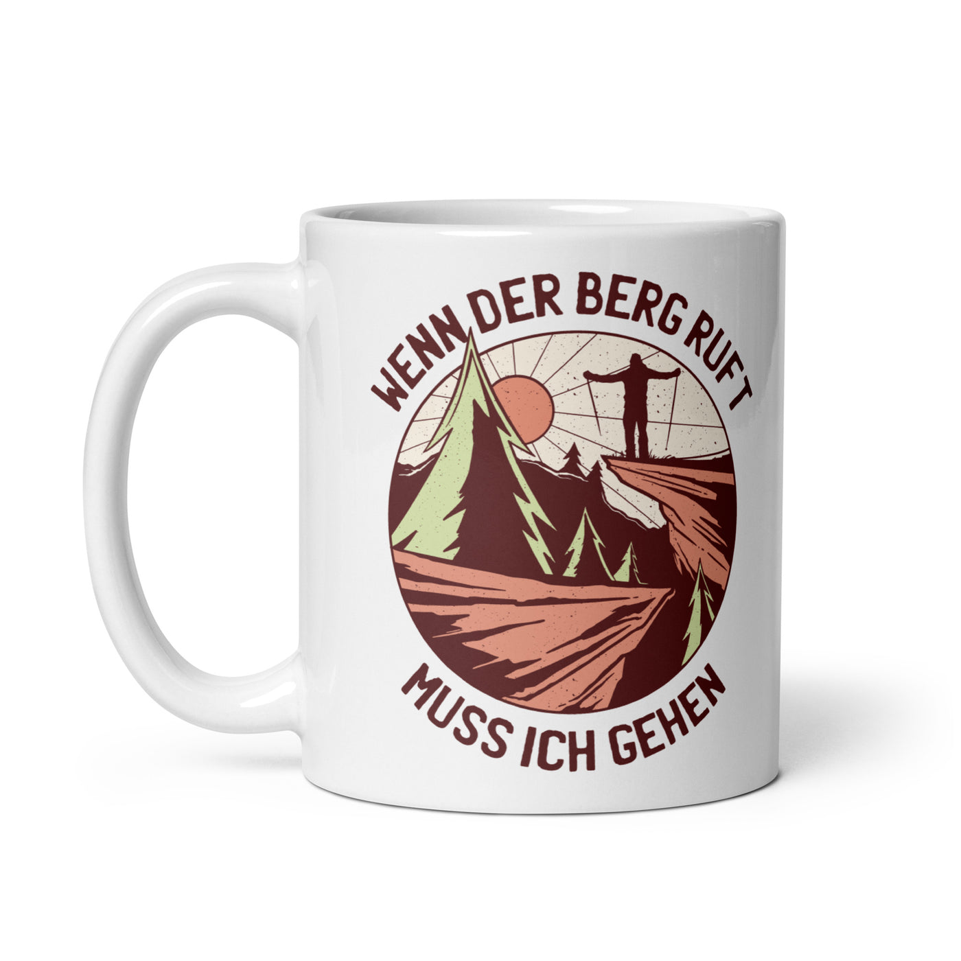 Wenn Der Berg Ruft - Tasse berge 11oz