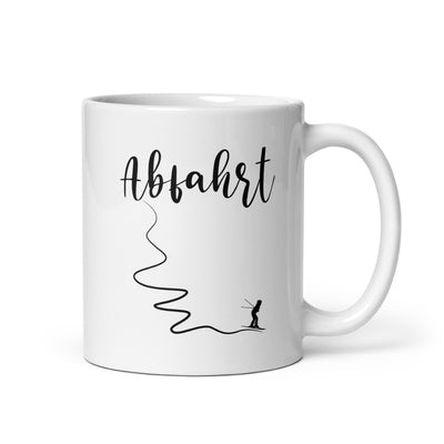 Abfahrt - Tasse ski