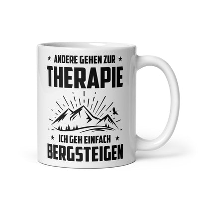 Andere Gehen Zur Therapie Ich Gen Einfach Bergsteigen - Tasse berge