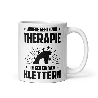 Andere Gehen Zur Therapie Ich Gen Einfach Klettern - Tasse klettern