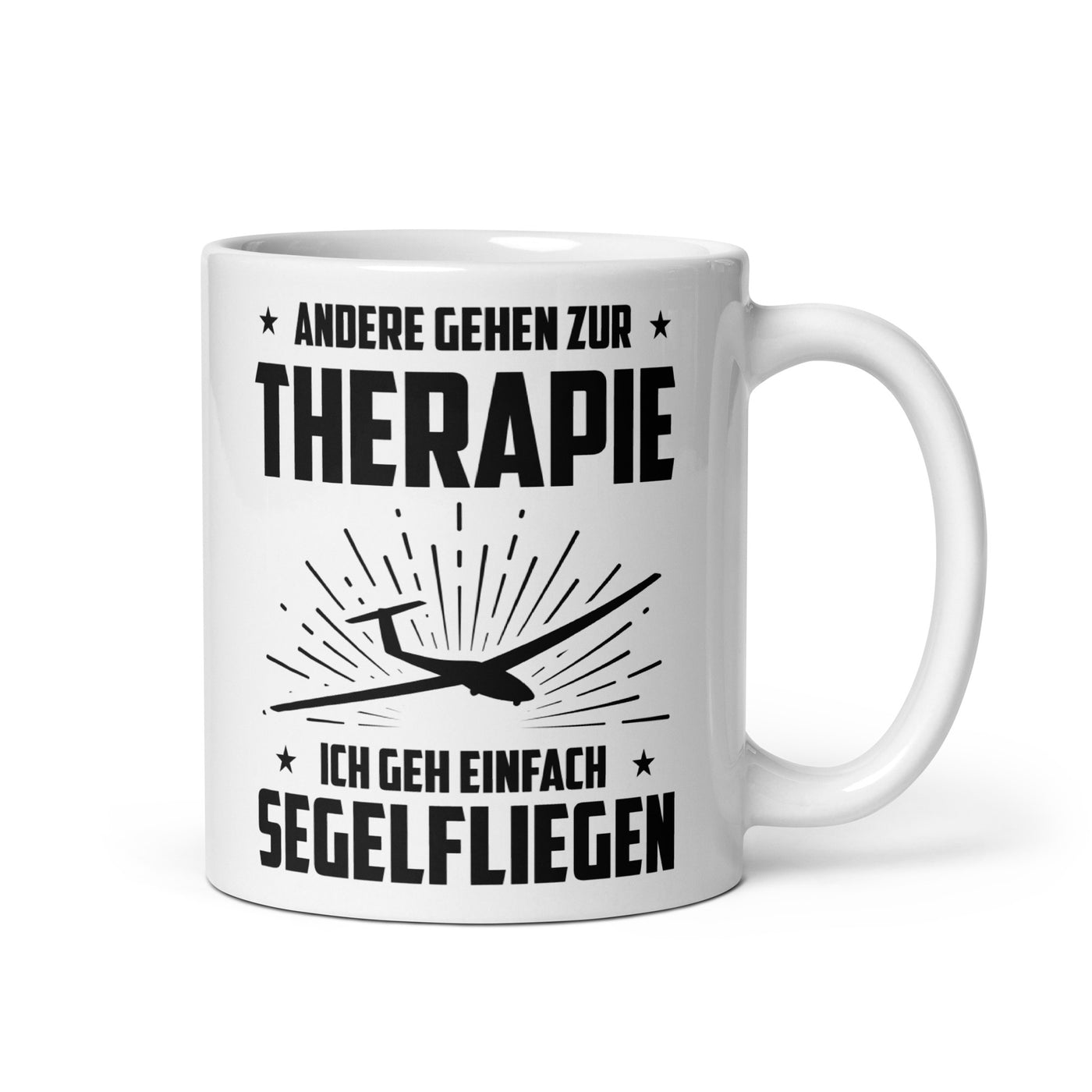 Andere Gehen Zur Therapie Ich Gen Einfach Segelfliegen - Tasse berge