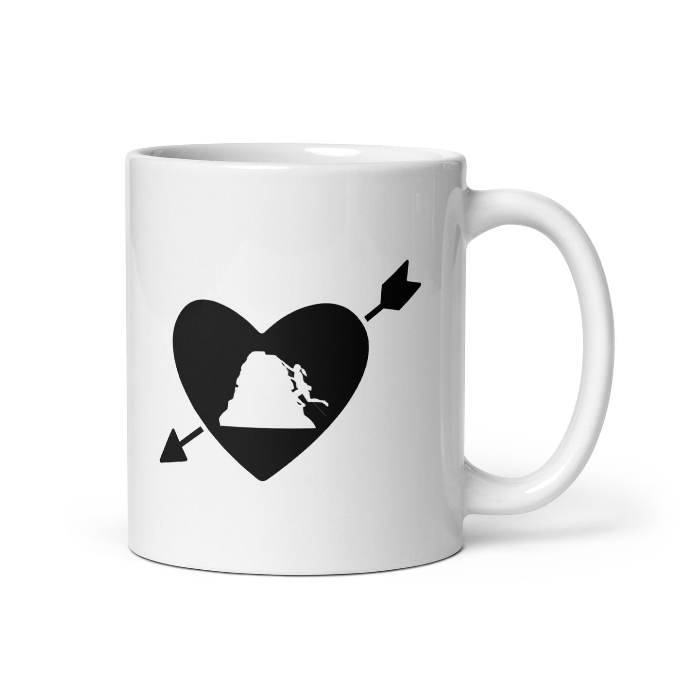 Arrow Heart And Climbing 1 - Tasse klettern