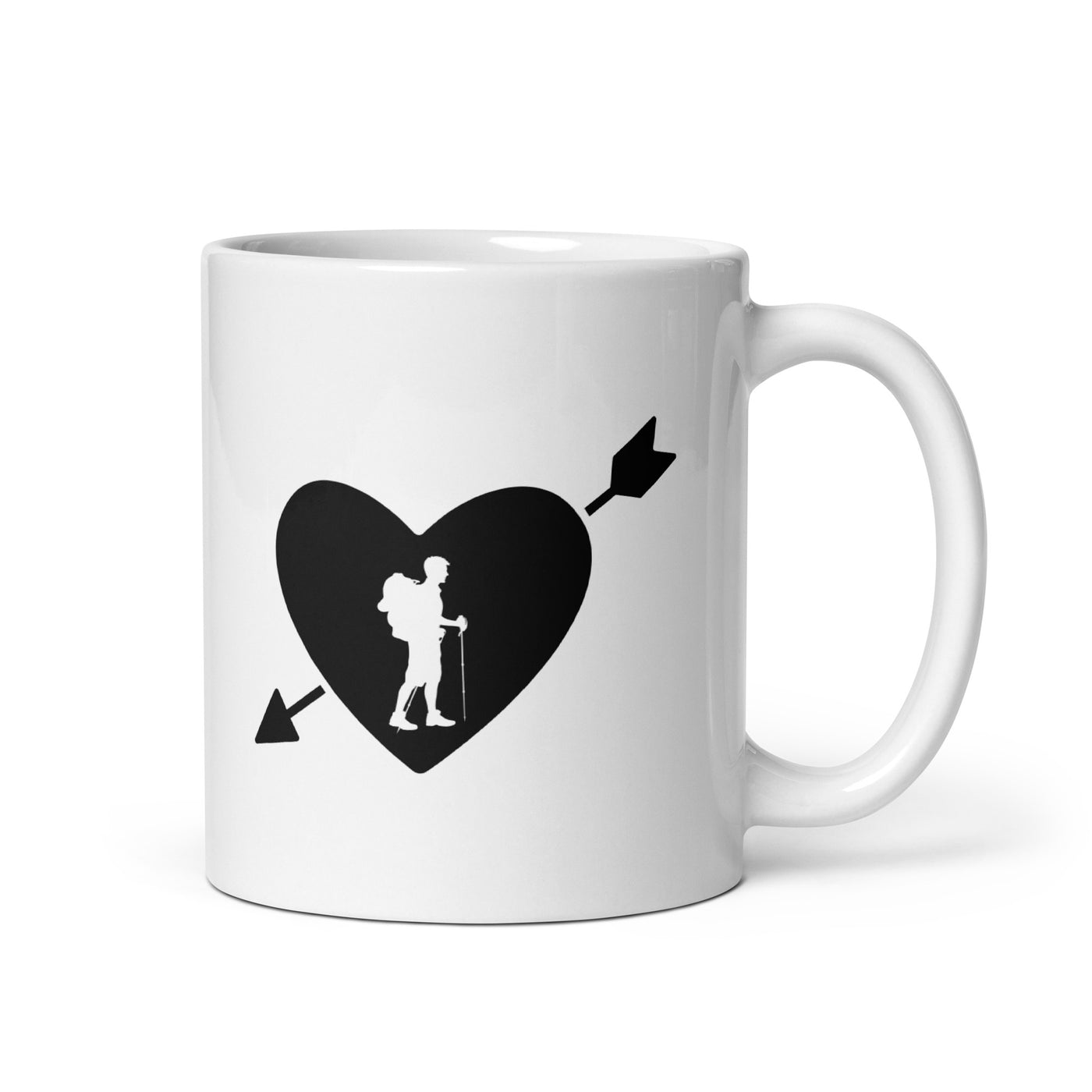 Arrow Heart And Hiking - Tasse wandern