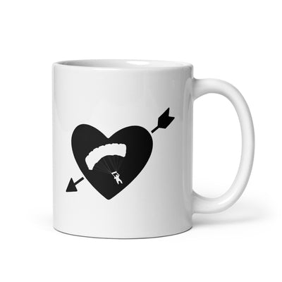 Arrow Heart And Paragliding - Tasse berge