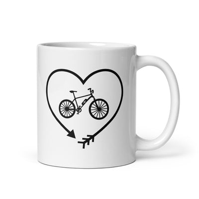 Arrow In Heartshape And E-Bike - Tasse e-bike