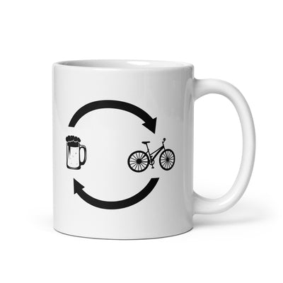 Beer Loading Arrows And Cycling - Tasse fahrrad