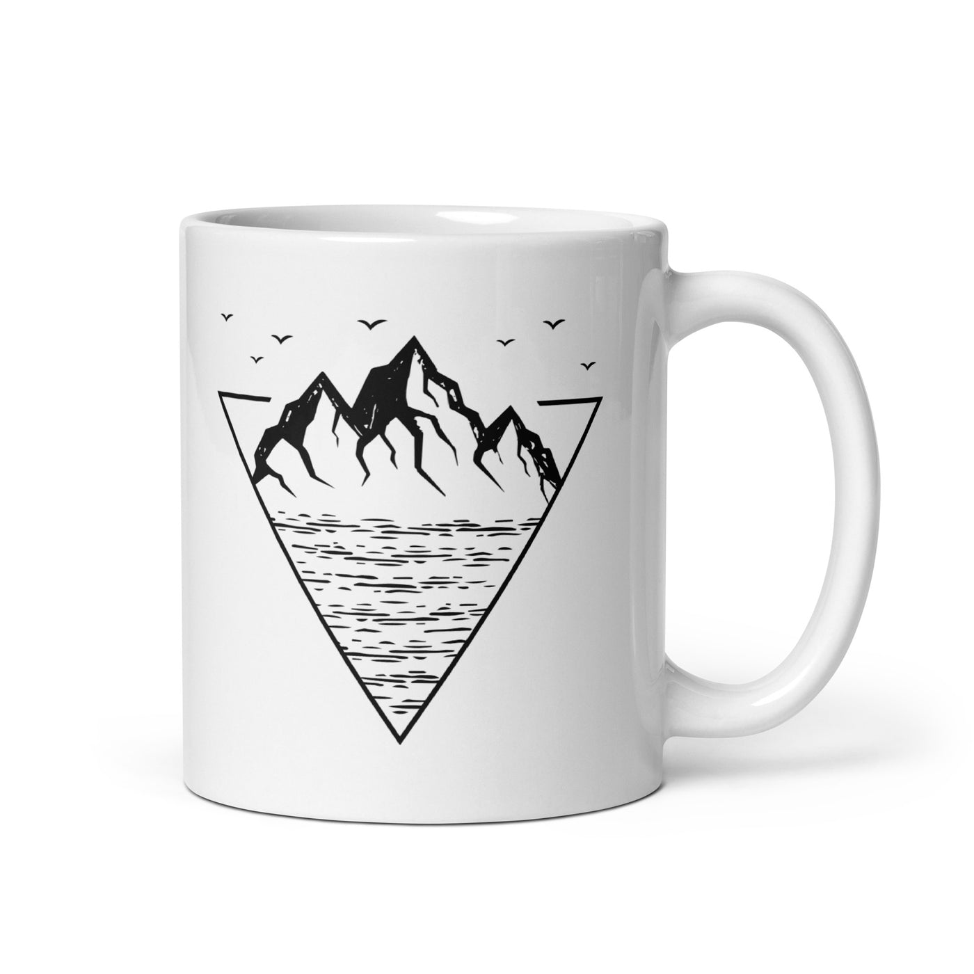 Berg Geometrisch - Tasse berge