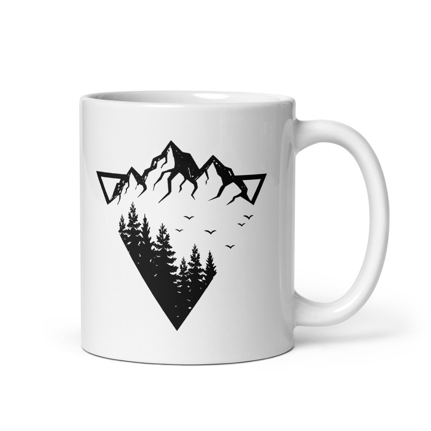 Berge - Geometrisch - Tasse berge camping