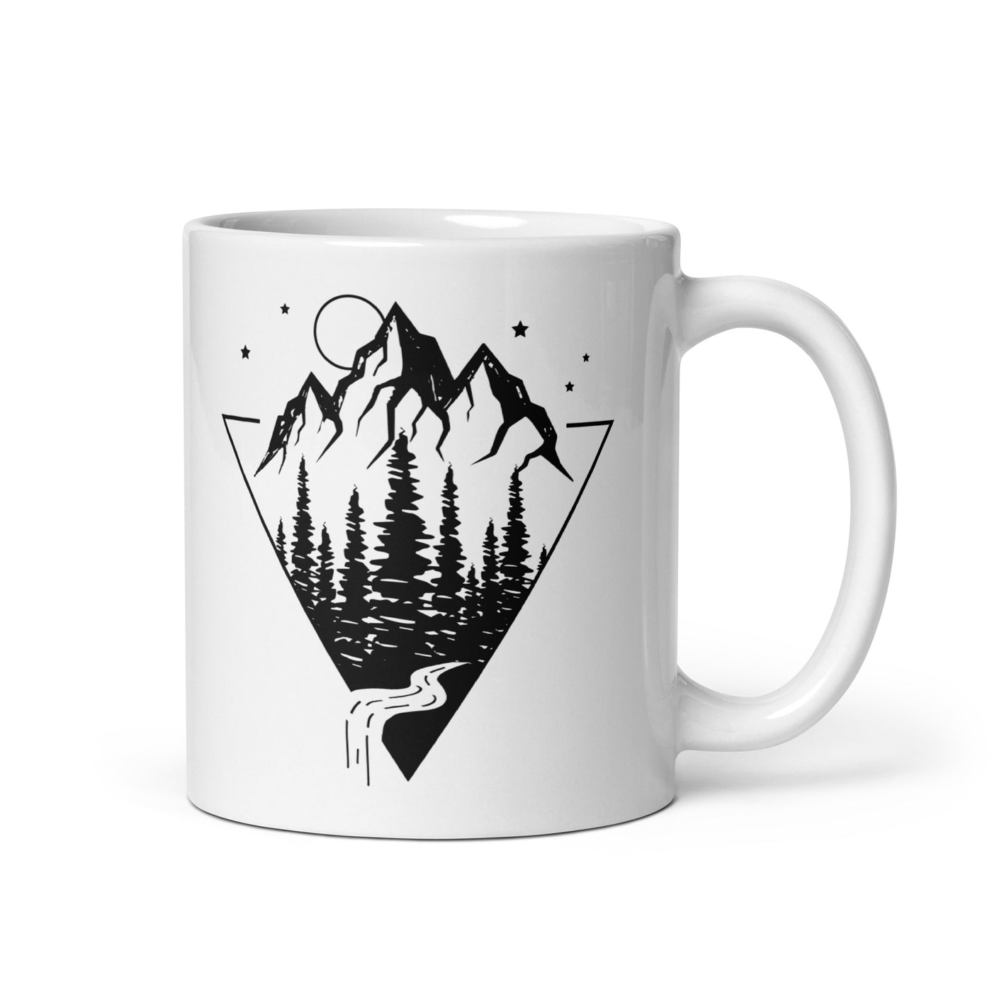 Berge Geometrisch - Tasse berge