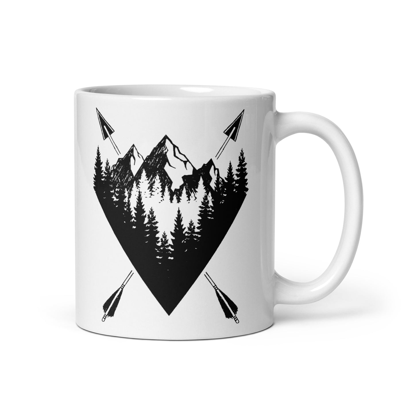 Bergführer - Tasse berge klettern