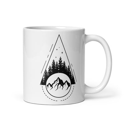 Berglandschaft - Geometrisch - Tasse berge