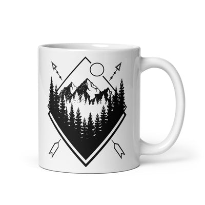 Berglandschaft Geometrisch - Tasse berge