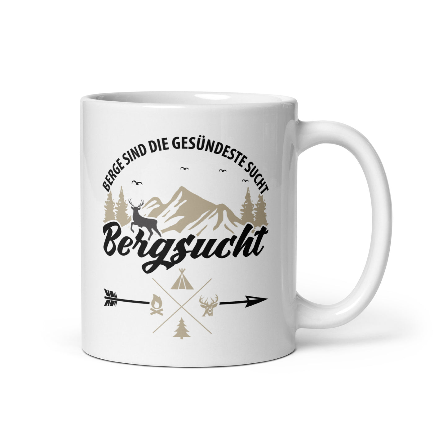 Bergsucht - Tasse berge