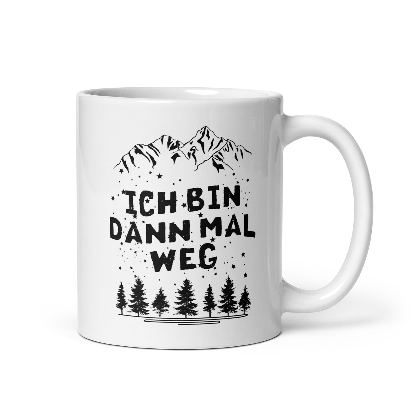 Bin Dann Mal Weg - Tasse wandern