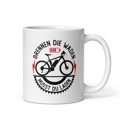 Brennen Die Waden Musst Du Laden - Tasse e-bike