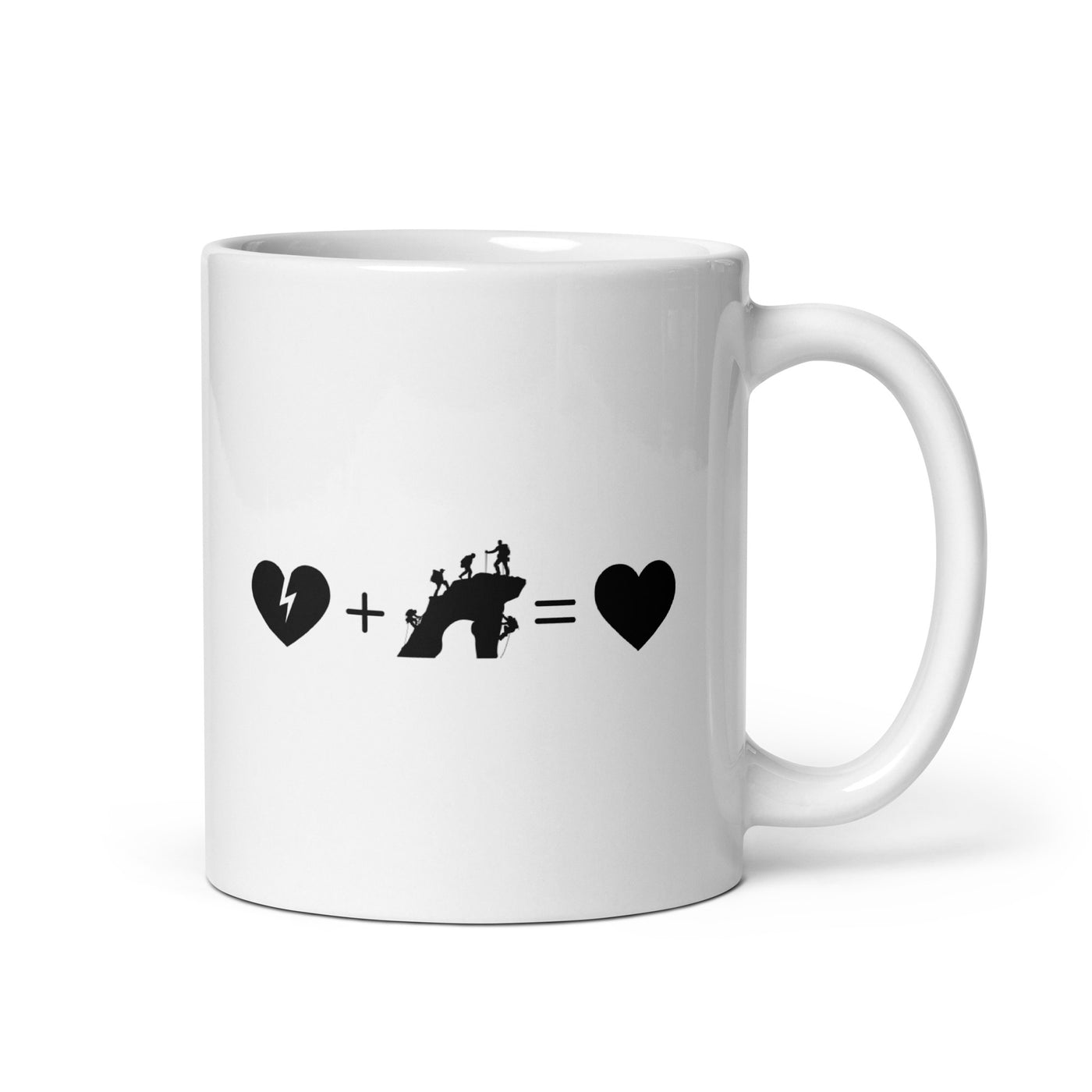 Broken Heart Heart And Climbing - Tasse klettern