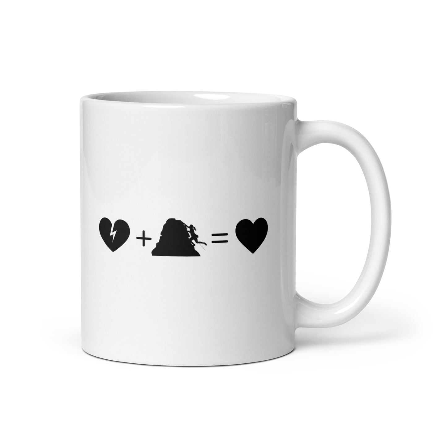 Broken Heart Heart And Climbing 1 - Tasse klettern