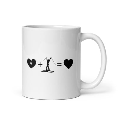 Broken Heart Heart And Skiing 1 - Tasse ski