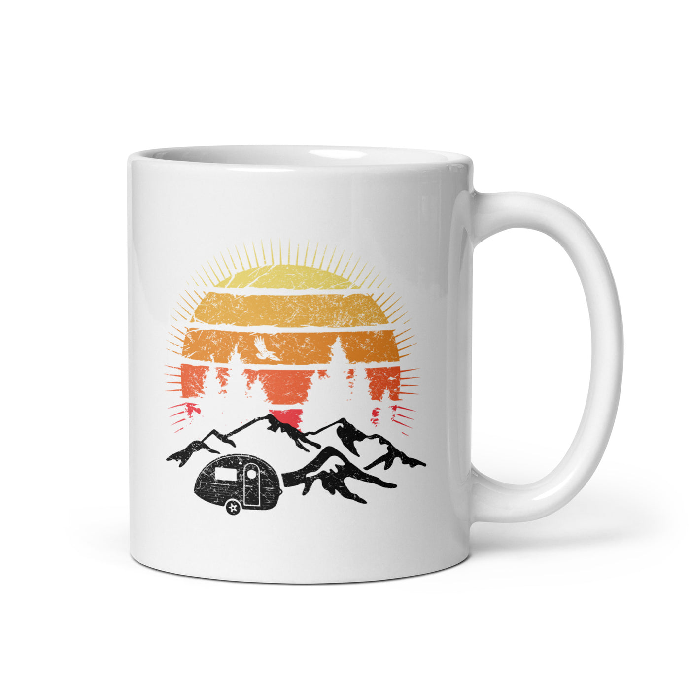 Camping Sonne Vintage - Tasse camping