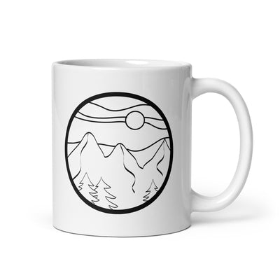 Circle - Mountain - Tasse berge