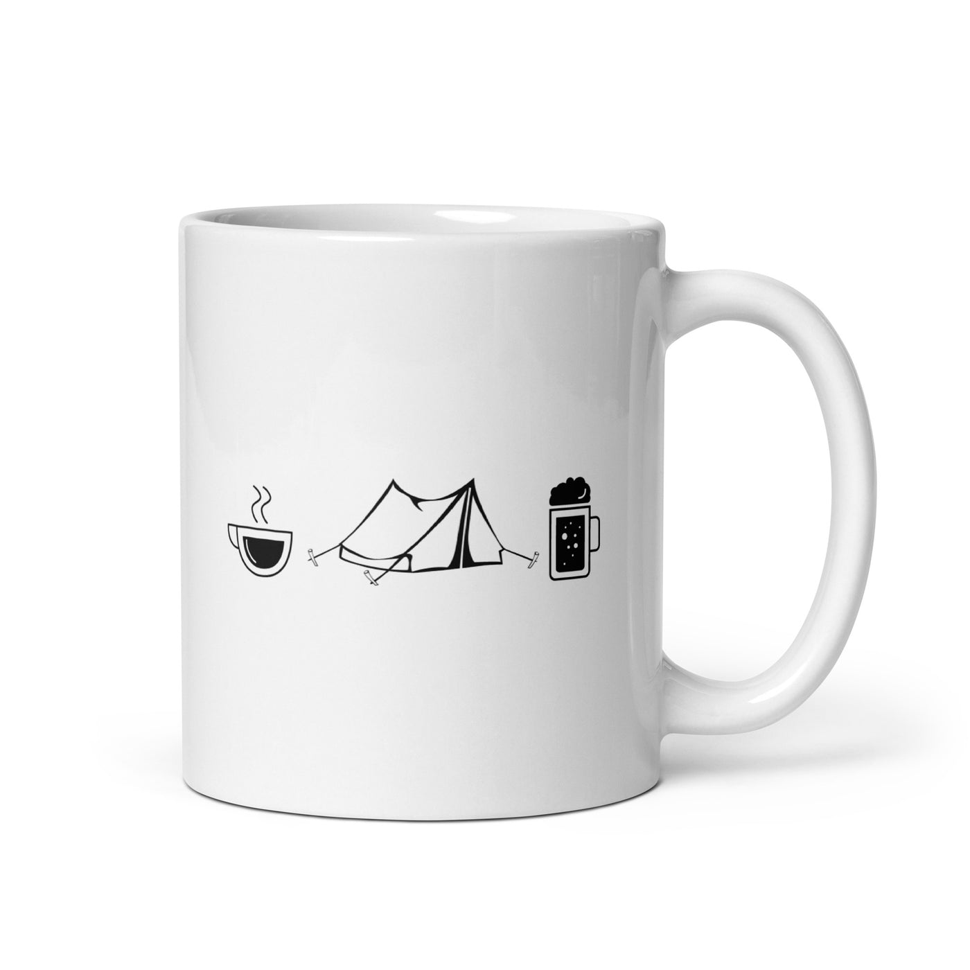 Coffee Beer And Camping - Tasse camping