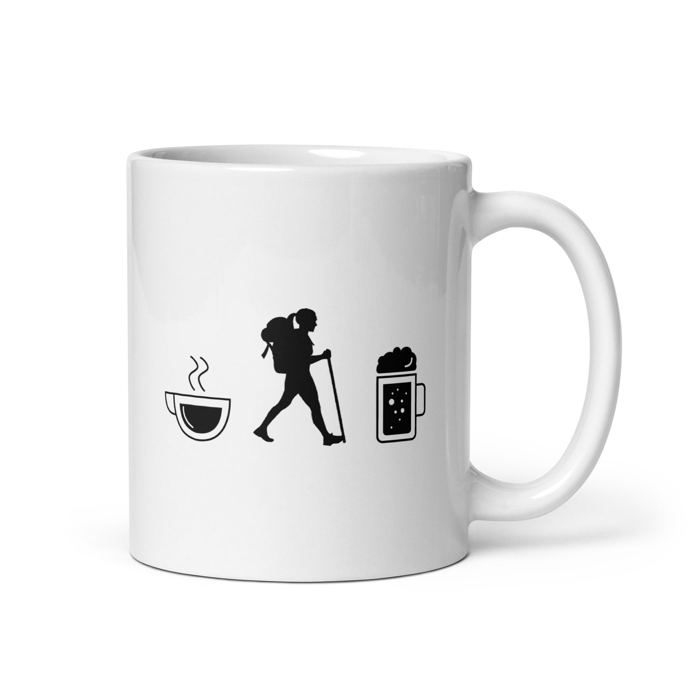 Coffee Beer And Hiking - Tasse wandern