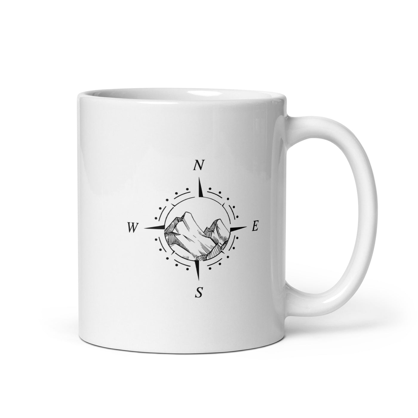 Compass - Mountain - Tasse berge