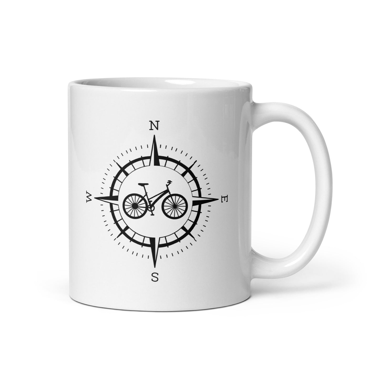 Compass And Bicycle - Tasse fahrrad