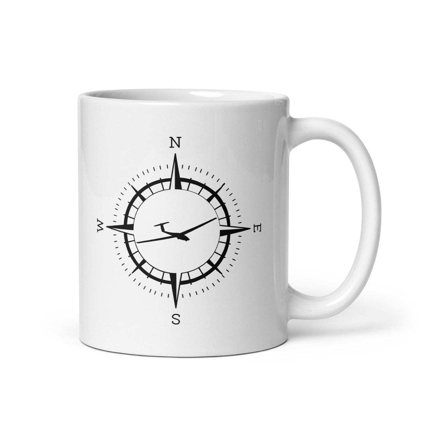 Compass And Sailplane - Tasse berge