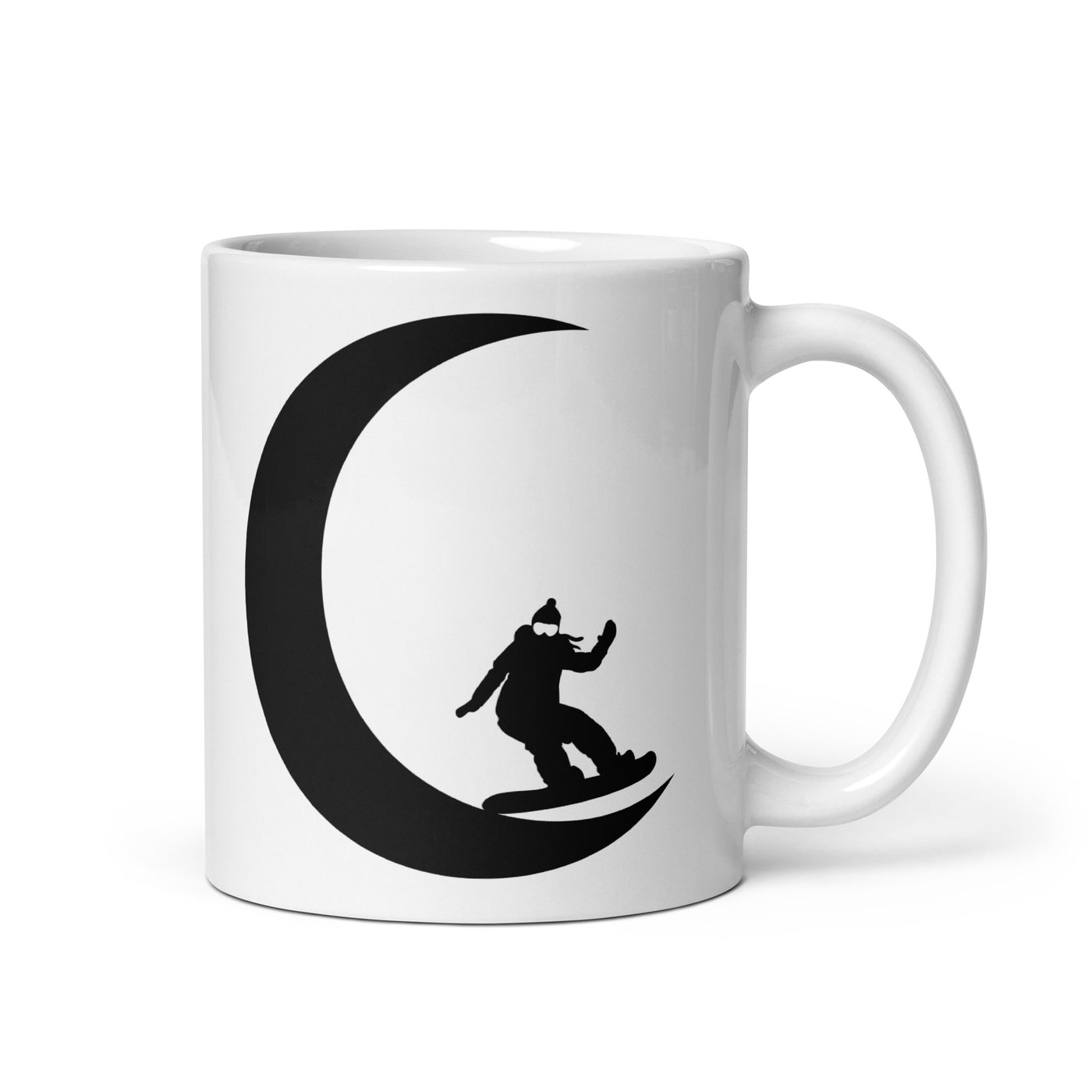 Crescent Moon - Female Snowboarding - Tasse snowboarden