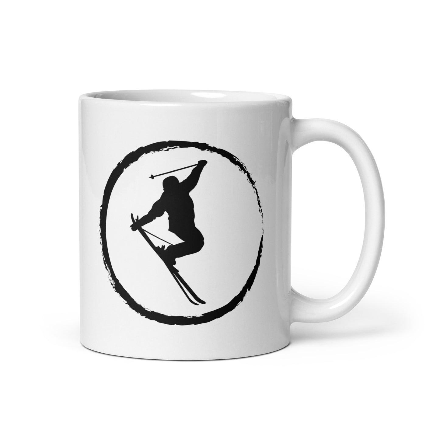 Cricle And Skiing - Tasse ski