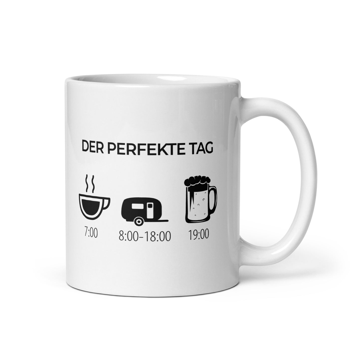 Der Perfekte Camping Tag - Tasse camping