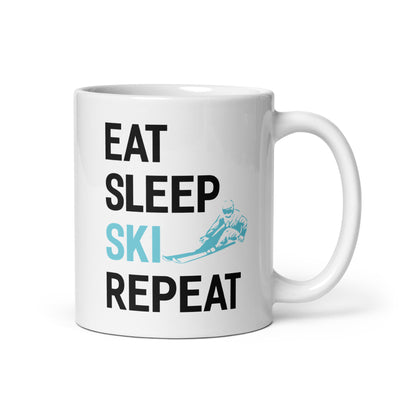 Eat Sleep Ski Repeat - Tasse klettern