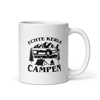 Echte Kerle Campen - Tasse camping