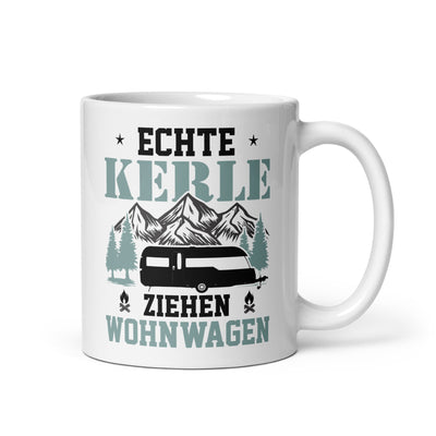 Echte Kerle Ziehen Wohnwagen - Tasse camping