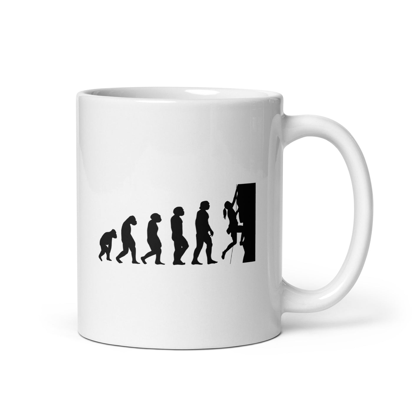 Evolution And Climbing - Tasse klettern