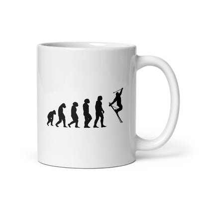 Evolution And Skiing - Tasse ski