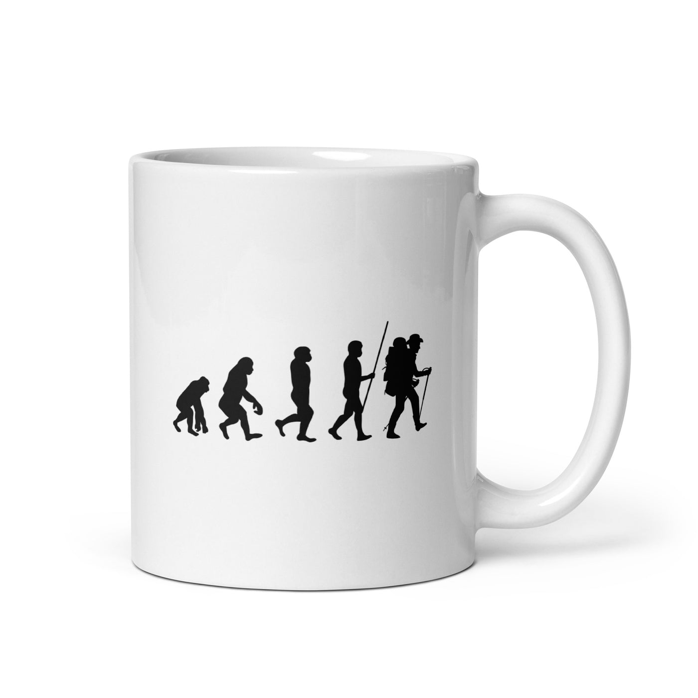 Evolution Wandermensch - Tasse wandern