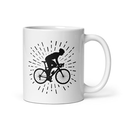 Firework And Cycling 1 - Tasse fahrrad