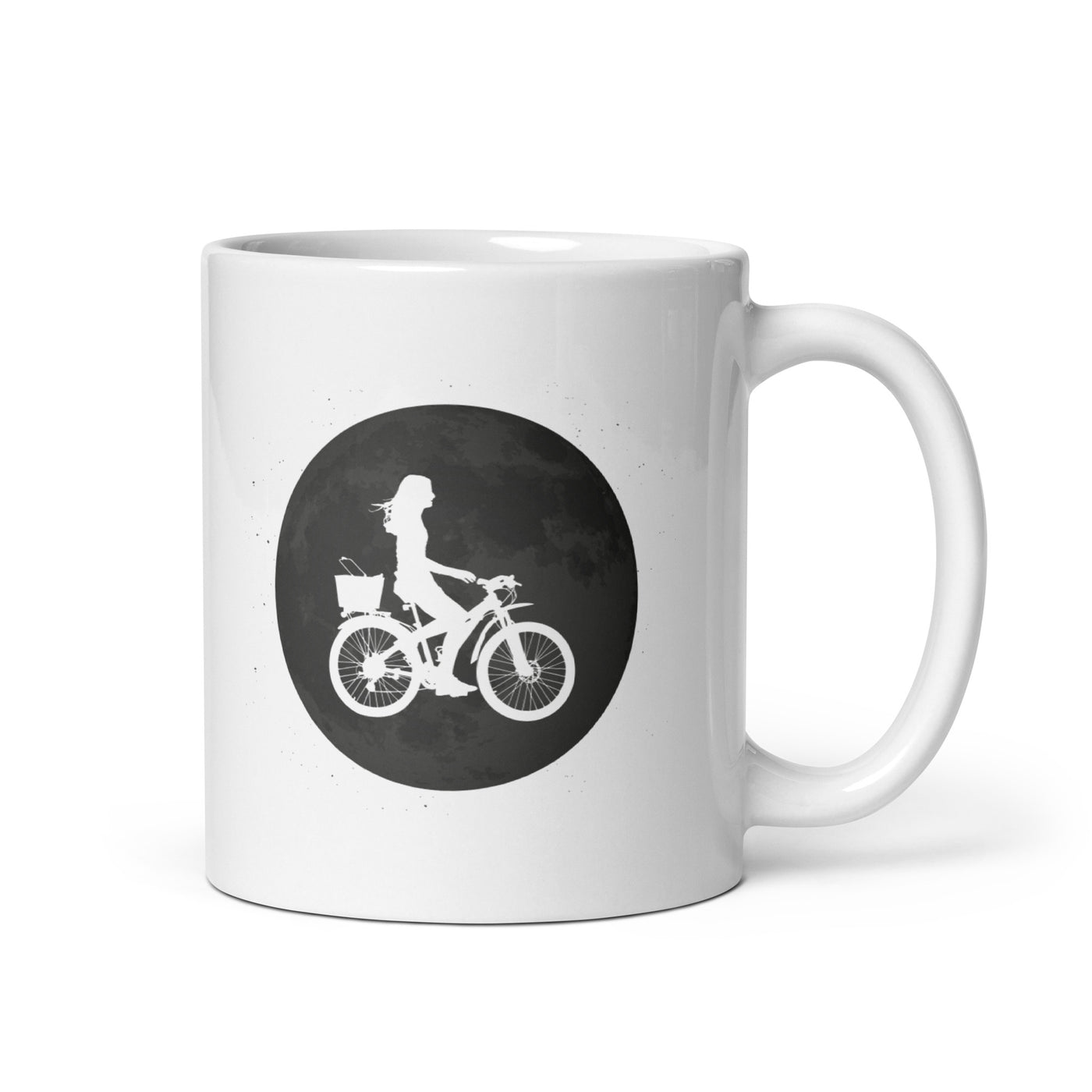 Full Moon - Female Cycling - Tasse fahrrad