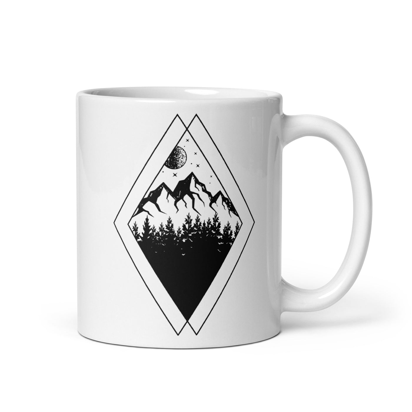 Gebirge - Geometrisch - Tasse berge