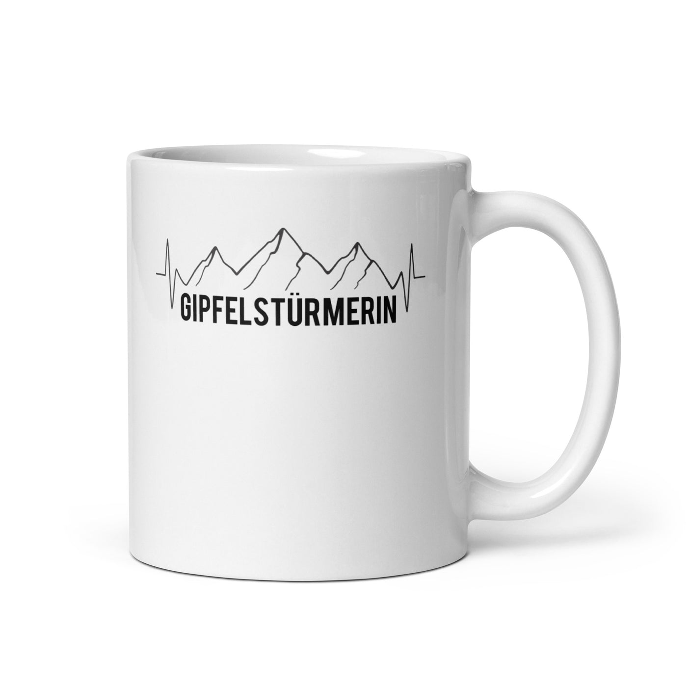 Gipfelstürmerin - Tasse berge klettern