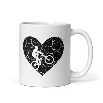 Grunge Heart - Mountainbike - Tasse mountainbike