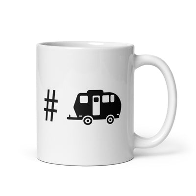 Hashtag - Camping Caravan - Tasse camping