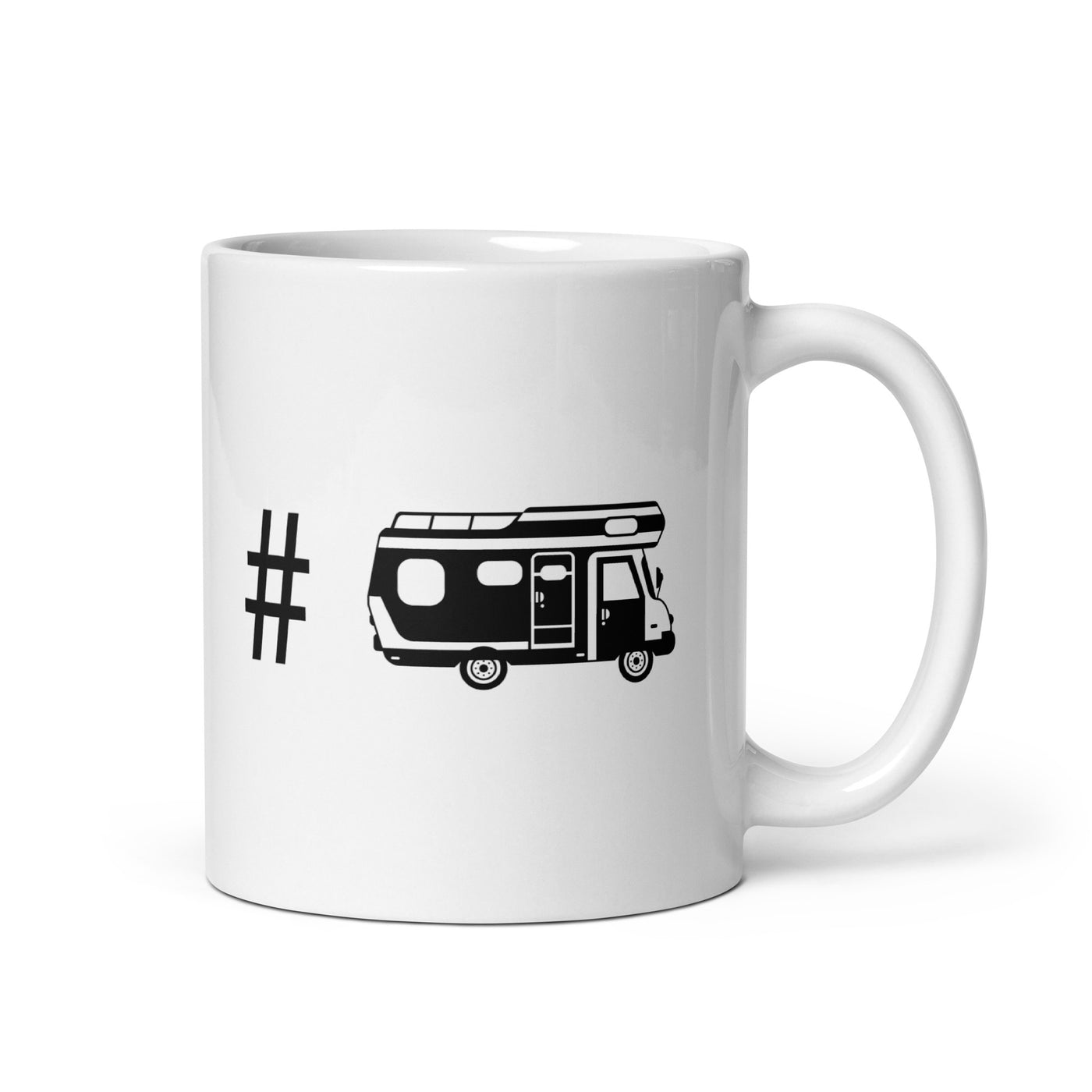 Hashtag - Camping Van - Tasse camping