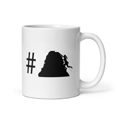 Hashtag - Female Climbing - Tasse klettern