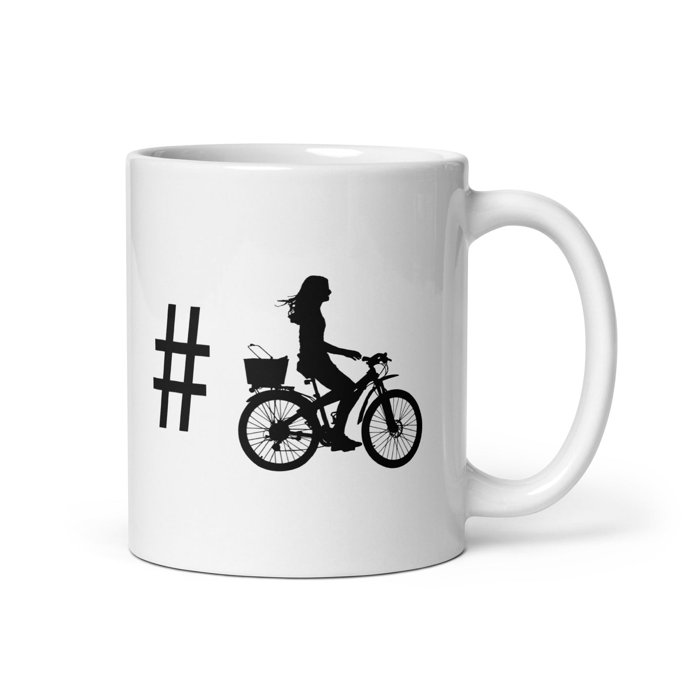 Hashtag - Female Cycling - Tasse fahrrad