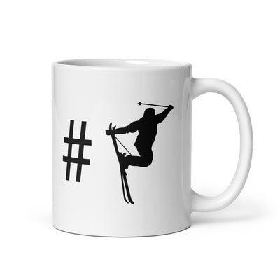 Hashtag - Skiing - Tasse ski