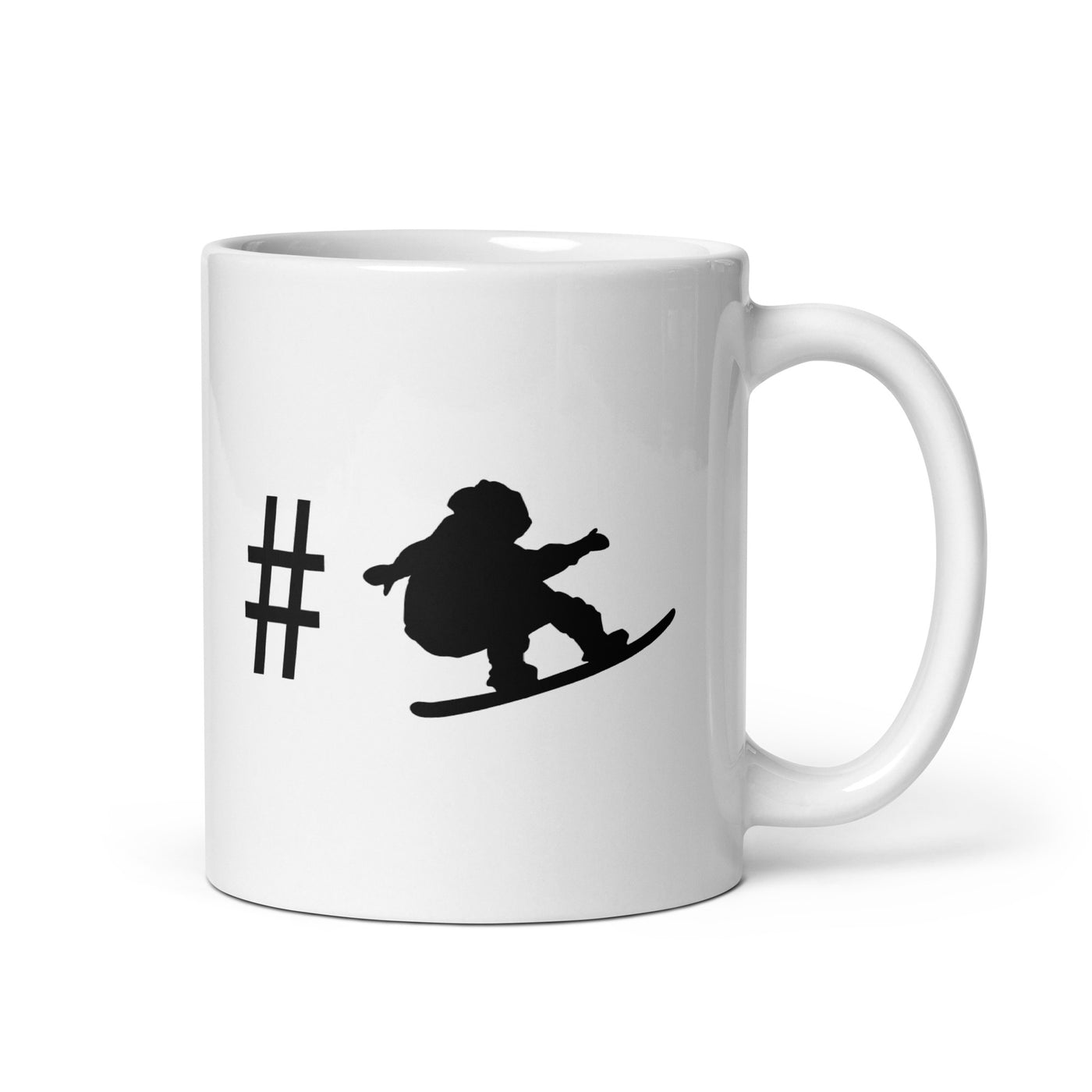 Hashtag - Snowboarding - Tasse snowboarden