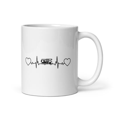 Heart - Heartbeat - Camping Van - Tasse camping